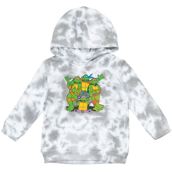 Teenage Mutant Ninja Turtles TMNT Donatello Raphael Leonardo Toddler Boys Fleece Pullover Hoodie Toddler to Big Kid