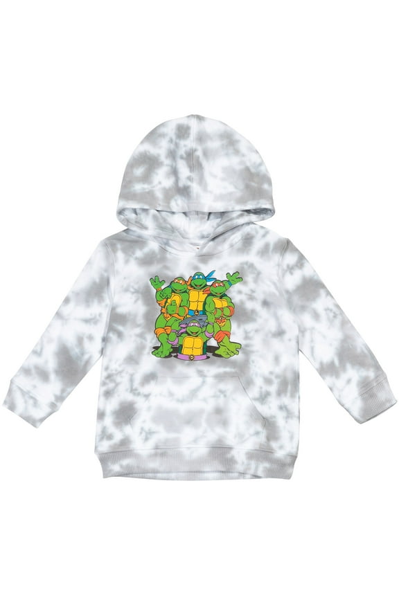 TMNT Donatello Raphael Leonardo Toddler Boys Fleece Pullover Hoodie Toddler to Big Kid