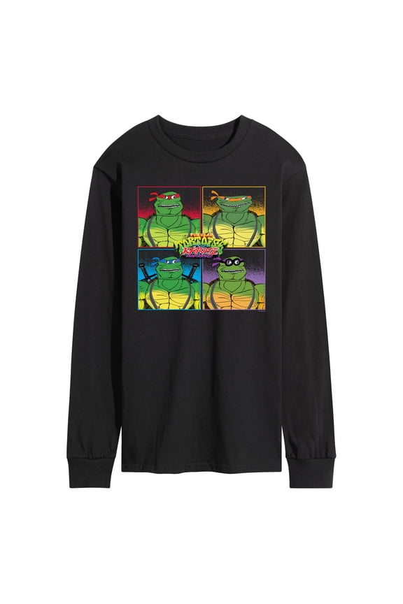 - TMNT Group - Men's Long Sleeve Graphic T-Shirt