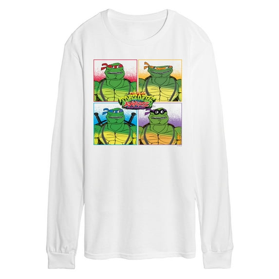 Teenage Mutant Ninja Turtles - TMNT Group - Men's Long Sleeve Graphic T-Shirt