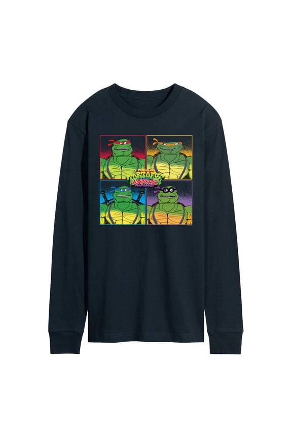 - TMNT Group - Men's Long Sleeve Graphic T-Shirt