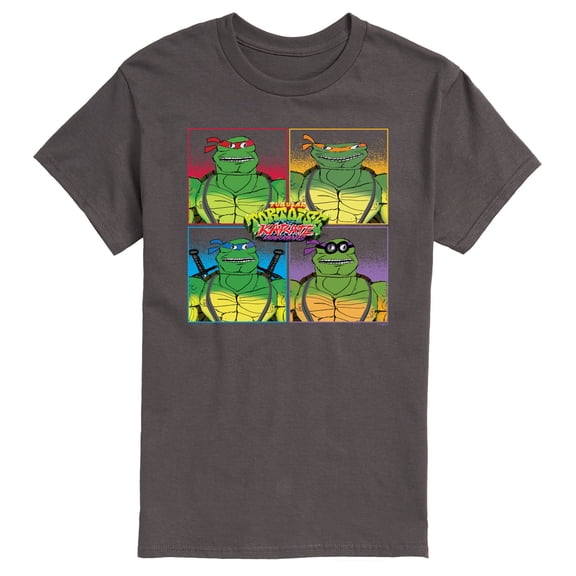 Teenage Mutant Ninja Turtles - TMNT Group - Men's Short Sleeve Graphic T-Shirt