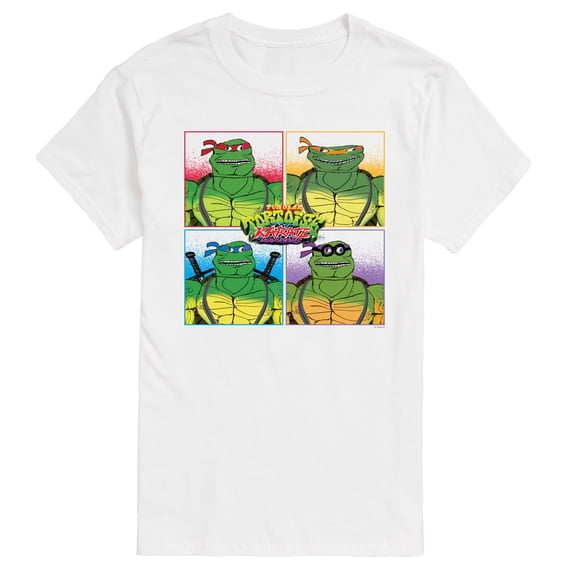 Teenage Mutant Ninja Turtles - TMNT Group - Men's Short Sleeve Graphic T-Shirt