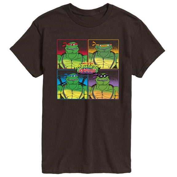 Teenage Mutant Ninja Turtles - TMNT Group - Men's Short Sleeve Graphic T-Shirt