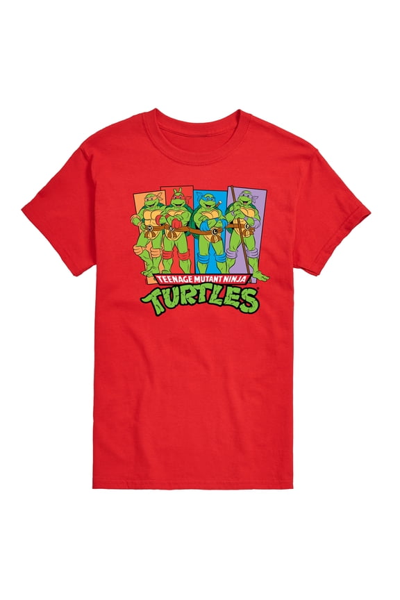 - TMNT Group - Men's Short Sleeve Graphic T-Shirt