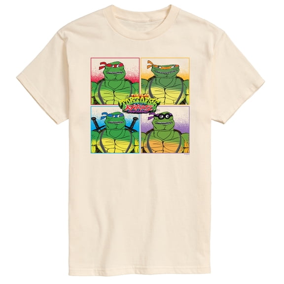 Teenage Mutant Ninja Turtles - TMNT Group - Men's Short Sleeve Graphic T-Shirt