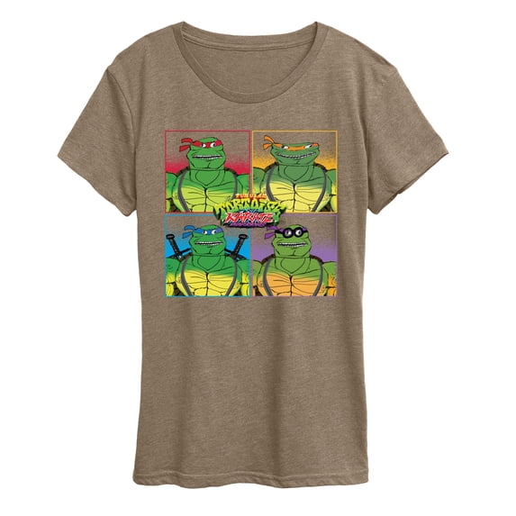 Teenage Mutant Ninja Turtles - TMNT Group - Women's Short Sleeve Graphic T-Shirt