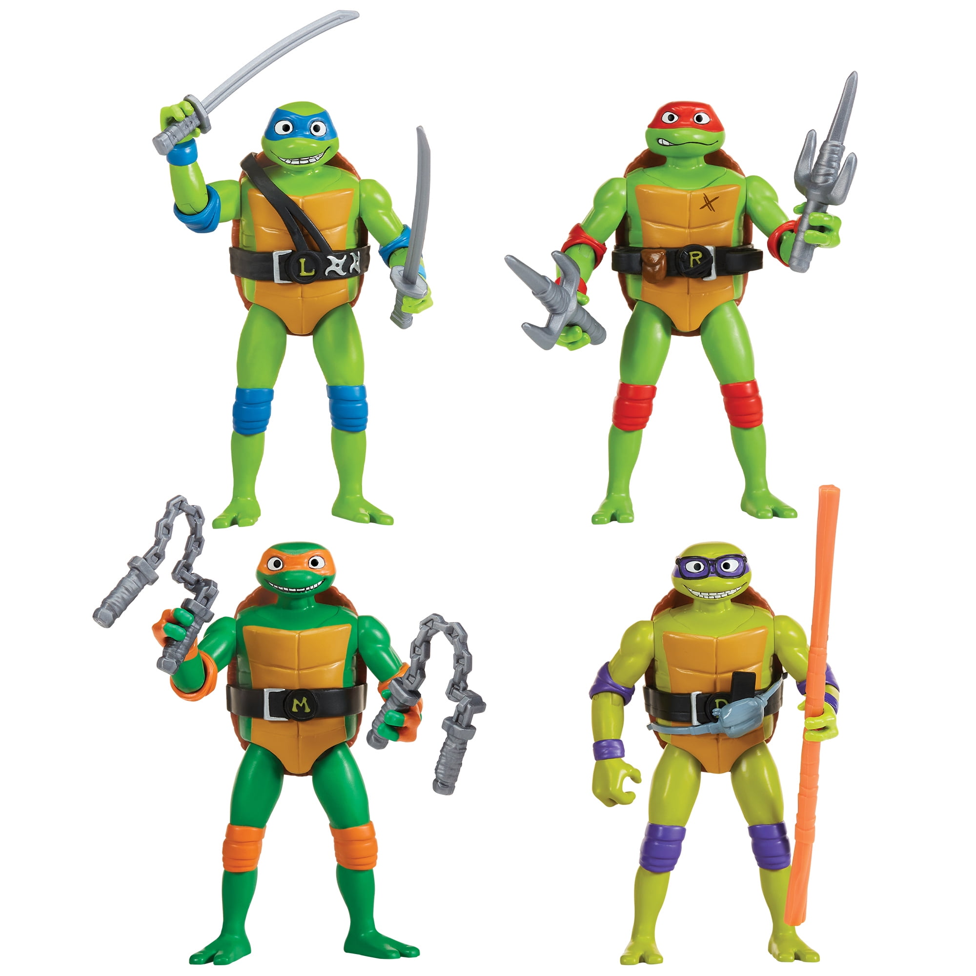 TMNT ヘッドドロッピンフィギュア2体セット Teenage-Mutant-Ninja-Turtles-