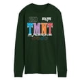 thumbnail image 1 of Teenage Mutant Ninja Turtles - TMNT Jersey Men's Long Sleeve Graphic T-Shirt, 1 of 3