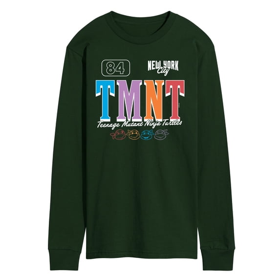 Teenage Mutant Ninja Turtles - TMNT Jersey Men's Long Sleeve Graphic T-Shirt