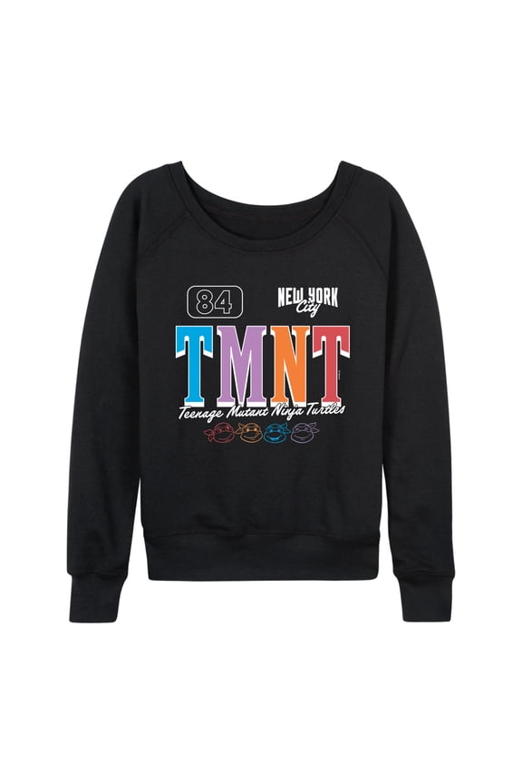 - TMNT Jersey - Women's French Terry Long Sleeve Pullover