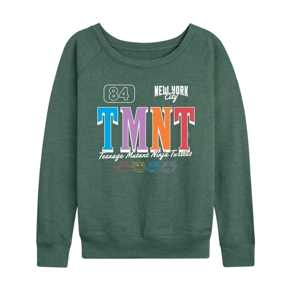 Teenage Mutant Ninja Turtles - TMNT Jersey - Women's French Terry Long Sleeve Pullover