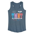 thumbnail image 1 of Teenage Mutant Ninja Turtles - TMNT Jersey - Women's Racerback Graphic Tank, 1 of 3