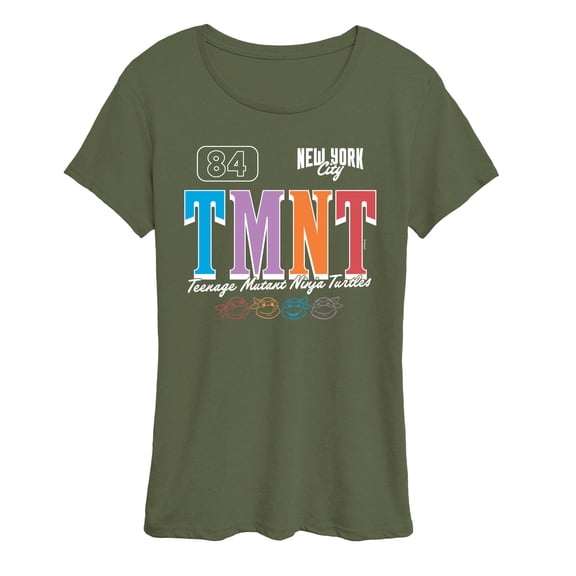 Teenage Mutant Ninja Turtles - TMNT Jersey - Women's Short Sleeve Graphic T-Shirt