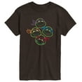 thumbnail image 1 of Teenage Mutant Ninja Turtles - TMNT Multicolor Linework - Men's Short Sleeve Graphic T-Shirt, 1 of 3