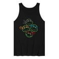 thumbnail image 1 of Teenage Mutant Ninja Turtles - TMNT Multicolor Linework - Men's Sleeveless Graphic Tank, 1 of 4