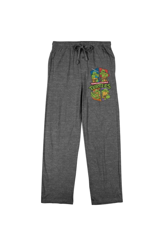 Teenage Mutant Ninja Turtles TMNT Print Men's Sleepwear Sleep Pajama Pants XX-Large