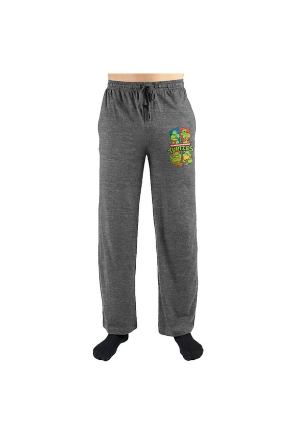 Teenage Mutant Ninja Turtles TMNT Print Men's Sleepwear Sleep Pants Large
