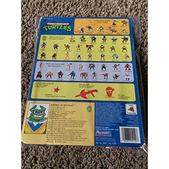 Teenage Mutant Ninja Turtles TMNT Ray Fillet Action Figure