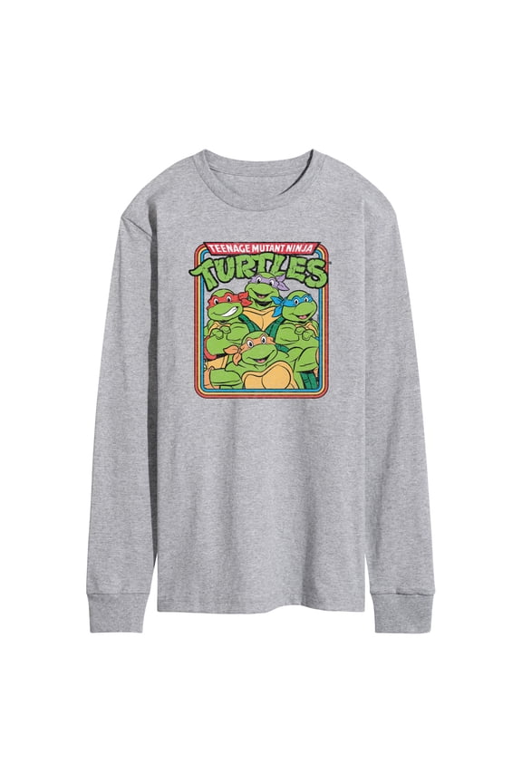 - TMNT Retro Group - Men's Long Sleeve T-Shirt
