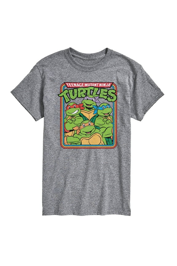 - TMNT Retro Group - Men's Short Sleeve Graphic T-Shirt