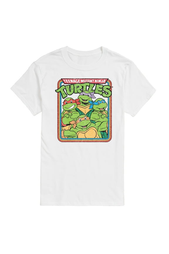 - TMNT Retro Group - Men's Short Sleeve Graphic T-Shirt