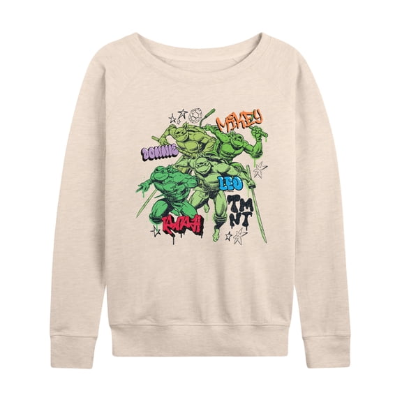 Teenage Mutant Ninja Turtles - TMNT Street - Women's French Terry Long Sleeve Pullover