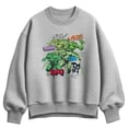 thumbnail image 1 of Teenage Mutant Ninja Turtles - TMNT Street - Women's Oversized Fleece Crew Sweatshirt, 1 of 3