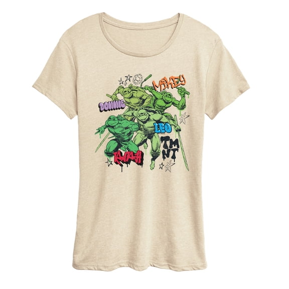 Teenage Mutant Ninja Turtles - TMNT Street - Women's Short Sleeve Graphic T-Shirt