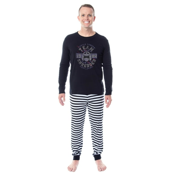 Teenage Mutant Ninja Turtles TMNT Team Shredder Adult Unisex Pajama Set