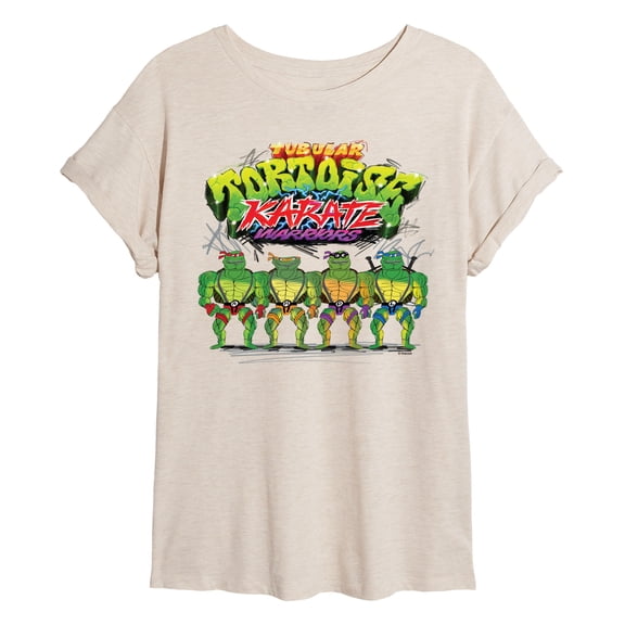 Teenage Mutant Ninja Turtles - TMNT Turtles - Women's Oversized Graphic T-Shirt