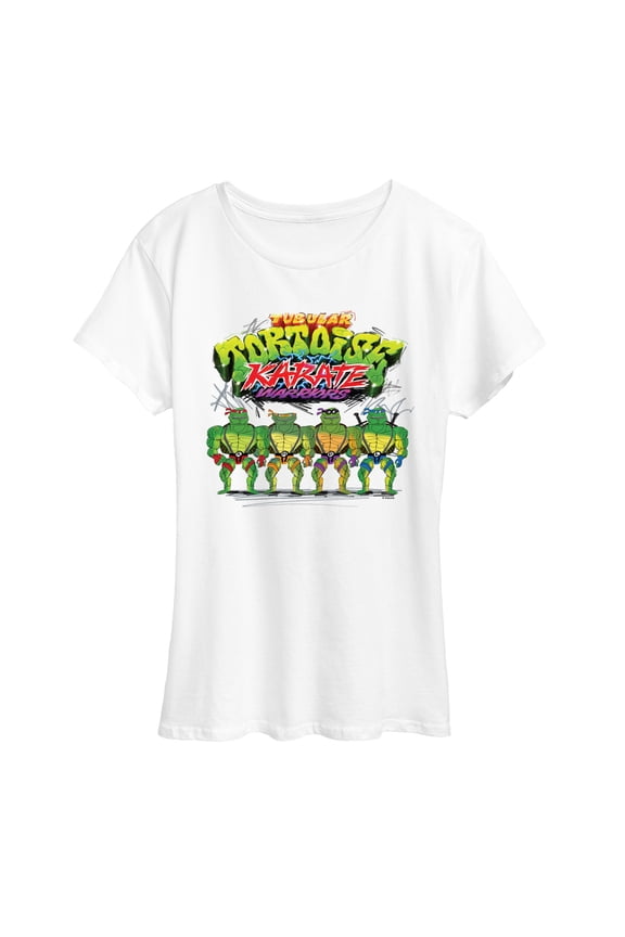 - TMNT Turtles - Women's Short Sleeve Graphic T-Shirt