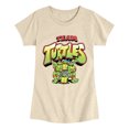 thumbnail image 1 of Teenage Mutant Ninja Turtles - Team Turtles Girls' Fitted Short Sleeve Graphic T-Shirt, 1 of 4