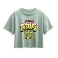 thumbnail image 1 of Teenage Mutant Ninja Turtles - Team Turtles Girls' Short Sleeve Boxy Graphic T-Shirt, 1 of 4