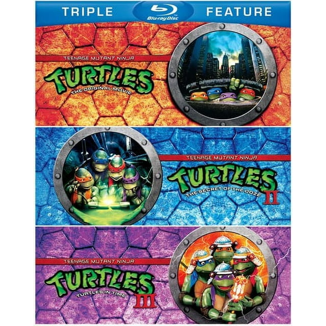 Teenage Mutant Ninja Turtles / Teenage Mutant 2 (Blu-ray), Warner Home Video, Kids & Family