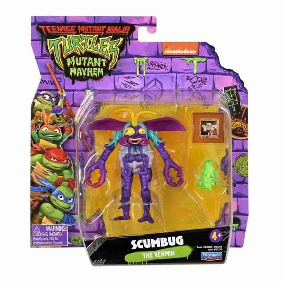 Teenage Mutant Ninja Turtles Teenage Scumbug Action Figures