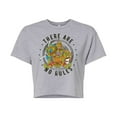 thumbnail image 1 of Teenage Mutant Ninja Turtles - There Are No Rules - Juniors Cropped Cotton Blend T-Shirt, 1 of 5