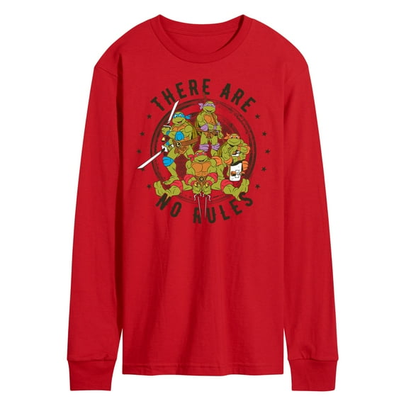 Teenage Mutant Ninja Turtles - There Are No Rules - Men's Long Sleeve T-Shirt