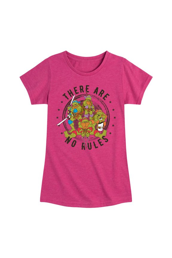 -There Are No Rules - Toddler & Youth Girls Graphic T-Shirt