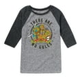 thumbnail image 1 of Teenage Mutant Ninja Turtles - There Are No Rules - Toddler & Youth Raglan Graphic Tee, 1 of 4