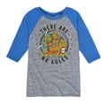 thumbnail image 1 of Teenage Mutant Ninja Turtles - There Are No Rules - Toddler & Youth Raglan Graphic Tee, 1 of 4