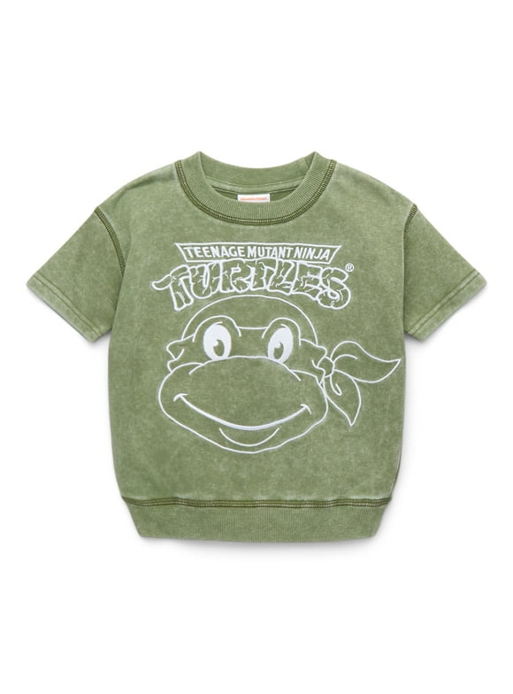 Toddler Boy Embroidered Graphic Crewneck Sweatshirt, Sizes 12M-5T