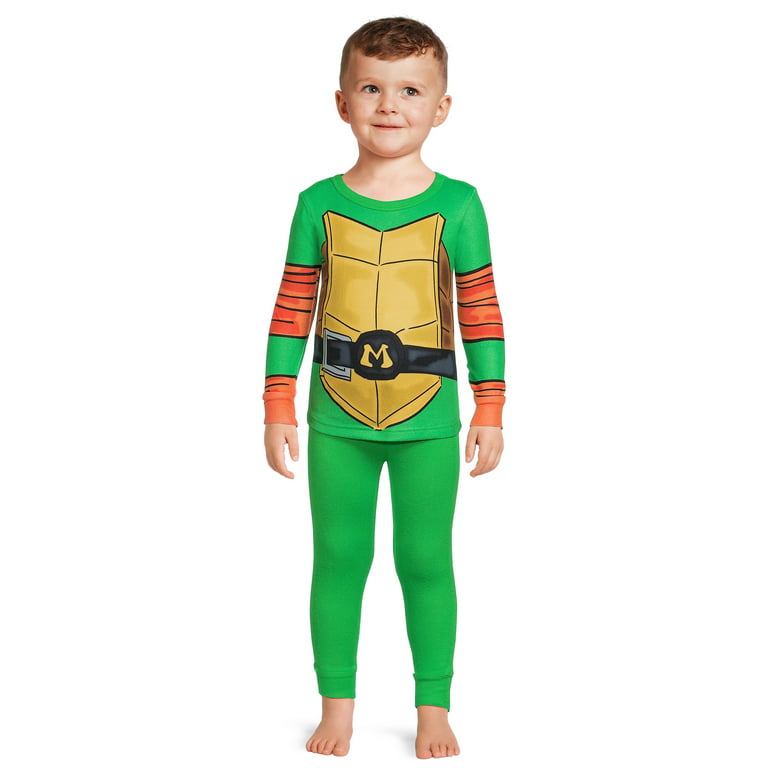 Teenage Mutant Ninja Turtles Toddler Boy Snug-Fit Pajama Set, 2-Piece,  Sizes 12M-5T