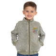 thumbnail image 1 of Teenage Mutant Ninja Turtles Toddler Boy Washed Graphic Print Zip Up Jacket, Sizes 12M-5T, 1 of 8