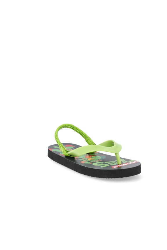 Teenage Mutant Ninja Turtles Toddler Boys Backstrap Flip Flop Sandals