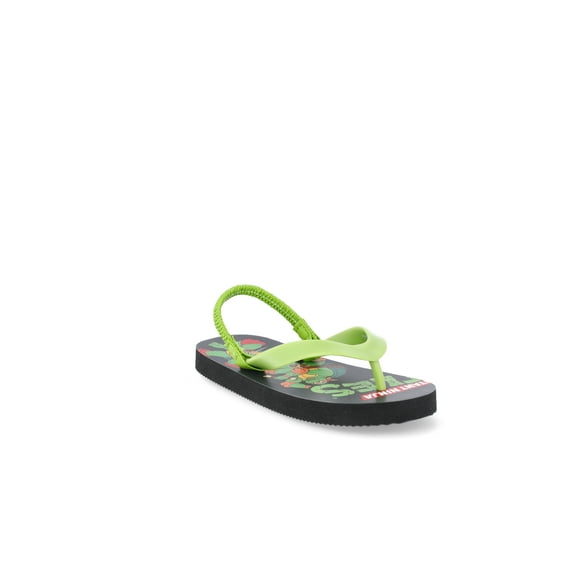 Teenage Mutant Ninja Turtles Toddler Boys Backstrap Flip Flop Sandals