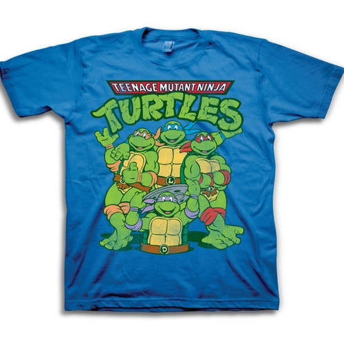 Buy Teenage Mutant Ninja TurtlesClassic Retro Logo Short Sleeve