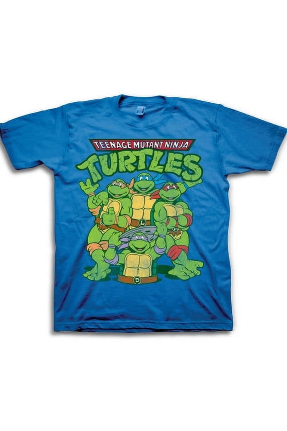 Toddler TMNT Group Royal T-Shirt - 3T