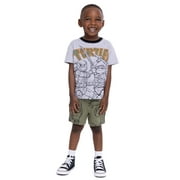 Teenage Mutant Ninja Turtles Toddler Boys Short Sleeve T-Shirt and Shorts Set, 2-Piece, Sizes 12M-5T
