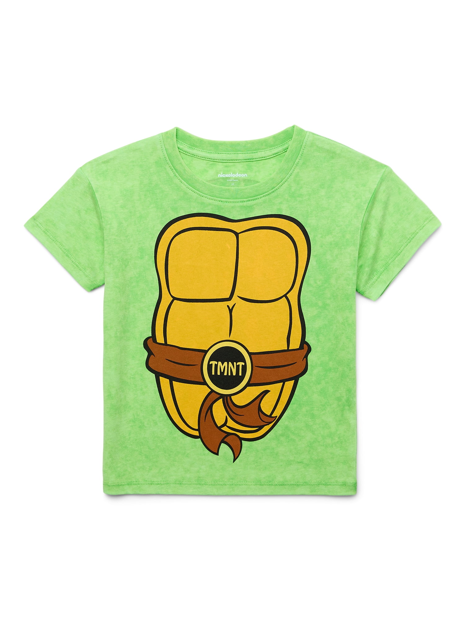 Teenage Mutant Ninja Turtles Toddler Graphic Crewneck Tee with Short Sleeves, Sizes 12M-5T